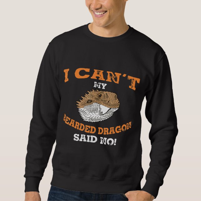 Moletom Meu Dragão Carborado Disse Não (Frente)