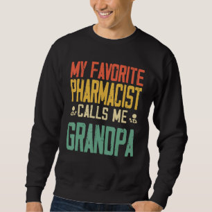 Moletom Meu Farmacêutico Favorito Me Chama Avô Vintage Re