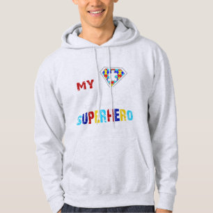 Moletom Meu Filho É Meu Super Herói Favorito Autismo Pre