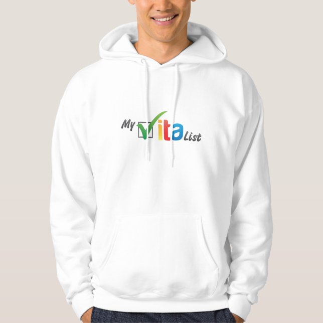 Moletom Meu Hoodie da lista de Vita (Frente)