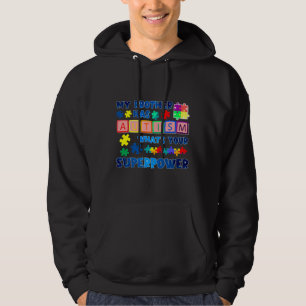 Moletom Meu Irmão Tem Autismo Que Seu Autismo De Superpotê