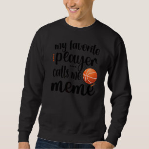 Moletom Meu Jogador De Basquete Favorito Me Chama Avô De M