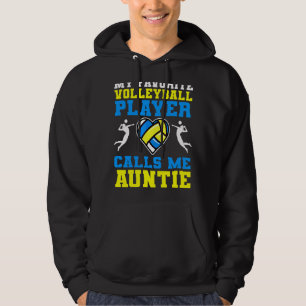 Moletom Meu Jogador De Voleibol Favorito Me Chama De Tia M