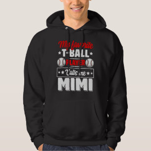 Moletom Meu jogador favorito de T-Ball me chama de D da Mã