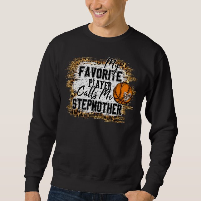 Moletom Meu Jogador Favorito Me Chama De Basquete De Stepm (Frente)