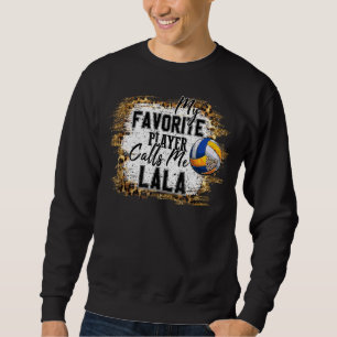 Moletom Meu Jogador Favorito Me Chama Yiayia Voleibol Moth