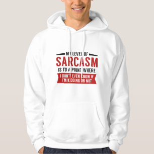 Moletom Meu Nível De Sarcasmo