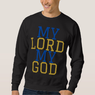 Moletom Meu Senhor Meu Deus Homens Bíblicos