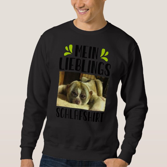 Moletom Meu Sono Favorito Dormindo Lama (Frente)