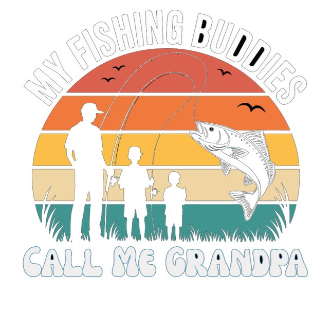 Moletom Meus Amigos De Pesca Me Chamam De Avô (Criador carregado)