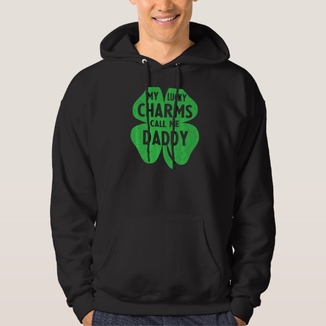 Moletom Meus Charmes Sortudos Me Chamam De Pai Engraçado S (Frente)