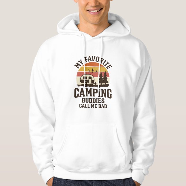 Moletom Meus Companheiros de Acampamento Favoritos Me Cham (Frente)