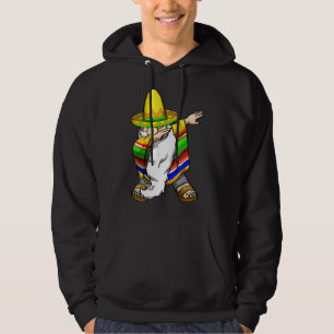 Moletom Mexicano Dabbing Gnome Cinco De Mayo Poncho Sombre