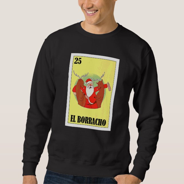 Moletom Mexicano para Festas  El Santa  1 (Frente)
