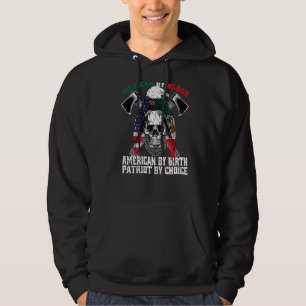 Moletom Mexicano por Blood American Por Nascimento Patriot