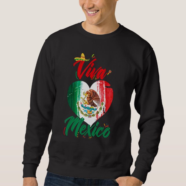 Moletom México Dia da Independência do Orgulho 2022 Bandei (Frente)