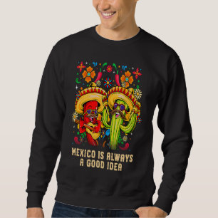 Moletom México é sempre uma boa ideia um humor mexicano