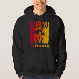 Moletom Miami Florida Sunset I Love Miami Beach Souvenir