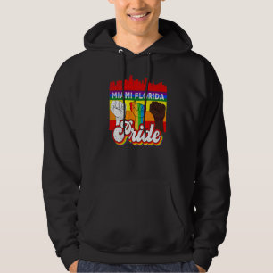 Moletom Miami Pride Rainbow Orgulho gay Flag Lgbt