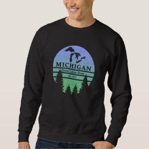 Moletom Michigan Excelente Lake Silhouette Souveni