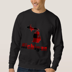 Moletom Michigan Michigander Buffalo Xadrez Winter Christm