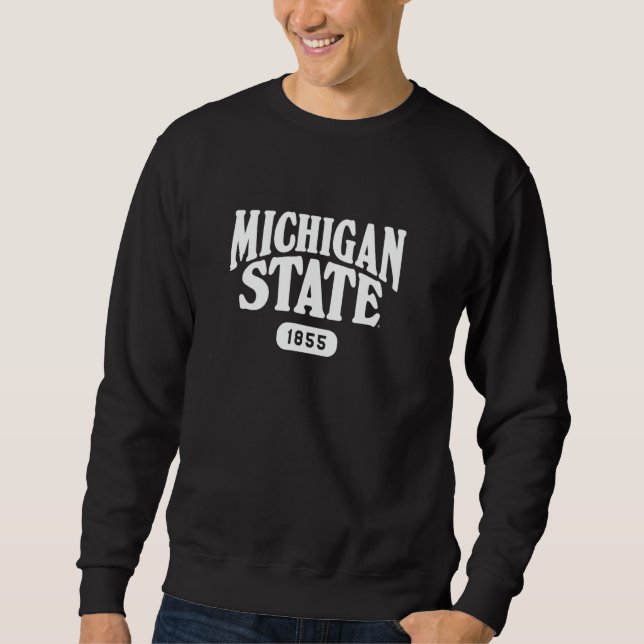 Moletom Michigan State MSU Spartans Established School (Frente)