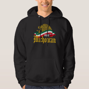 Moletom Michoacán Mexico Puro Michoacán Yellow Eagle Flag