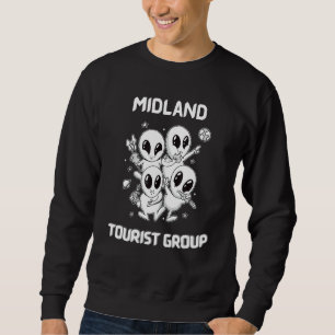 Moletom Midland Native Pride Alienígena Funny State Touris