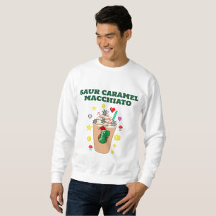 Moletom Mikitiez Trex dinossaur icedcafé caramelo xmas