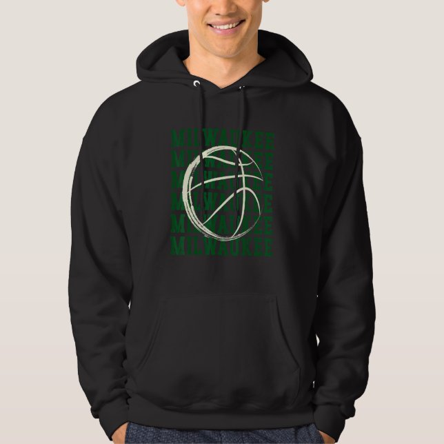 Moletom Milwaukee Basball Wisconsin Basbol Wi B-Bal (Frente)