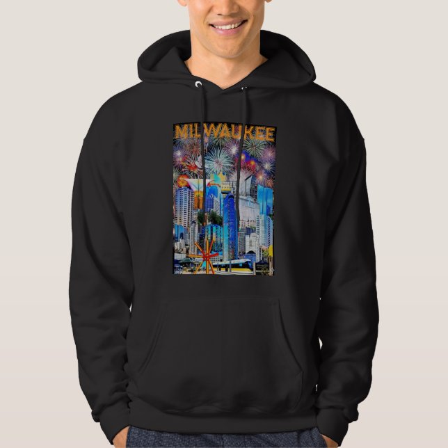 Moletom Milwaukee Collage 2026  hoodie (Frente)