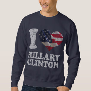 Moletom Mim bandeira americana Hillary Clinton