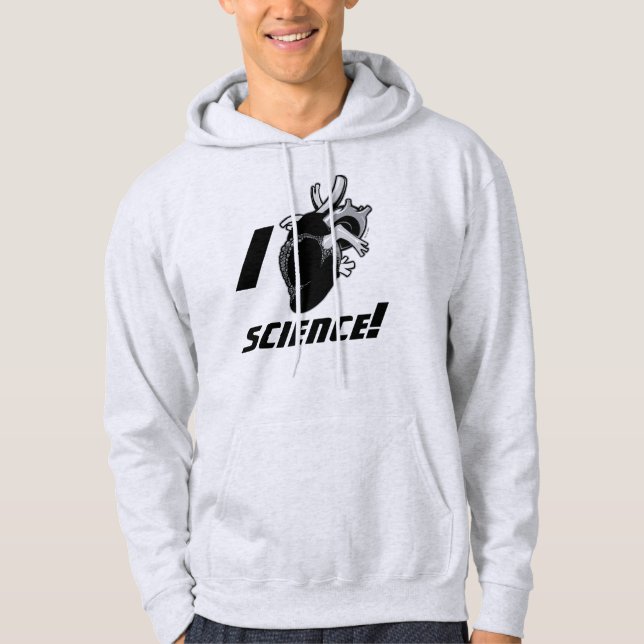 Moletom Mim (ciência do coração anatômico) (Frente)