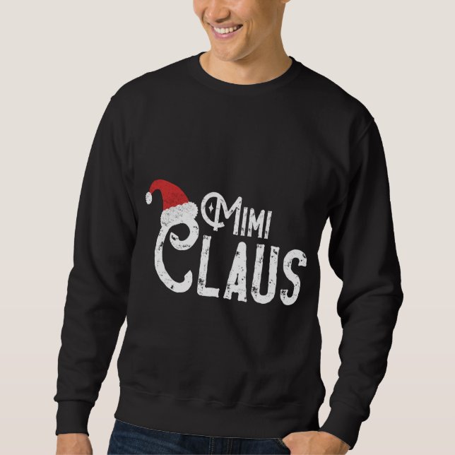 Moletom Mimi Claus - Papais noeis Tradicionais Que Corresp (Frente)