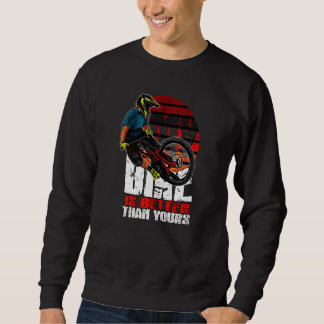 Moletom Minha Bicicleta É Melhor Do Que Sua Bicicleta Lega