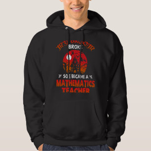 Moletom Minha Broom Quebrou Então Eu Me Tornei Um Professo
