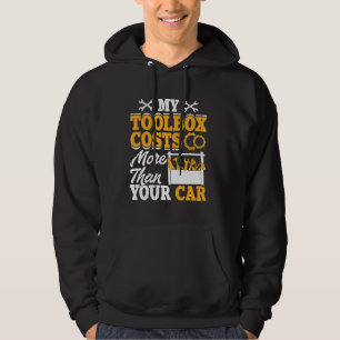Moletom Minha caixa de ferramentas custa mais do que o mec