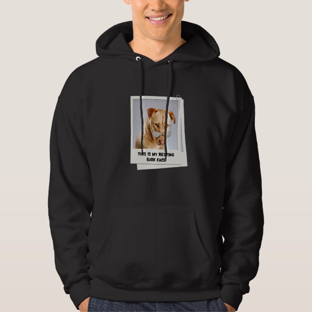 Moletom Minha Cara de Latido em Repouso  Cães Labrador Ret (Frente)