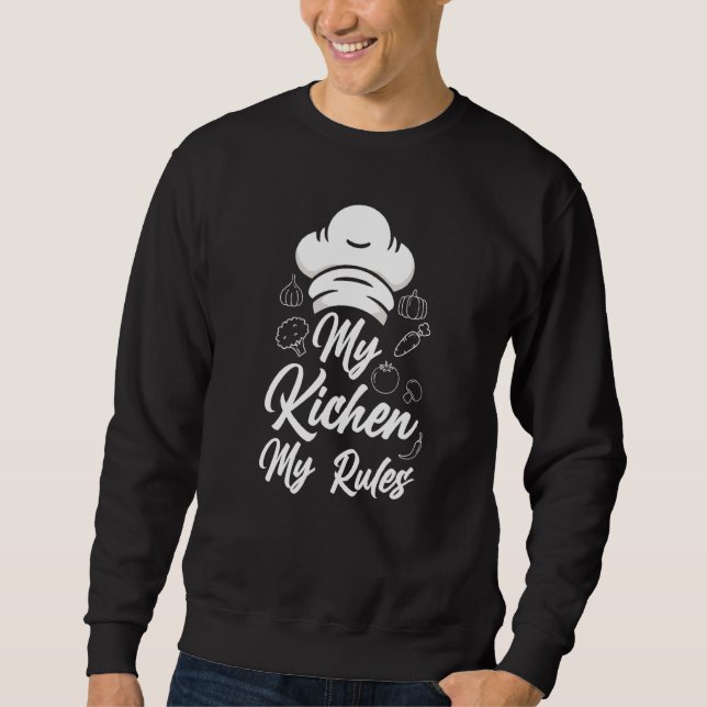 Moletom Minha Cozinha Minhas Regras (Frente)