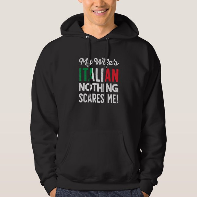 Moletom Minha Esposa É Marido Italiano (Frente)