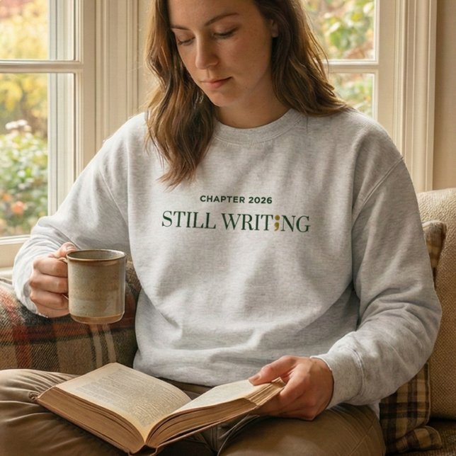 Moletom Minha História Não Terminou Ponto e Vírgula Consci (my story isnt over, semicolon project, recovery sweatshirt)