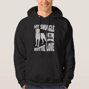 Moletom Minha Maneira É Realmente Rottie Love Rottweiler A