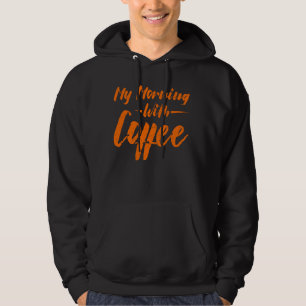 Moletom Minha Manhã Com Café
