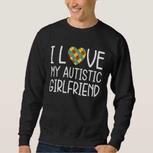 Moletom Minha Namorada Tem Autismo - Eu Amo Minha Garota A