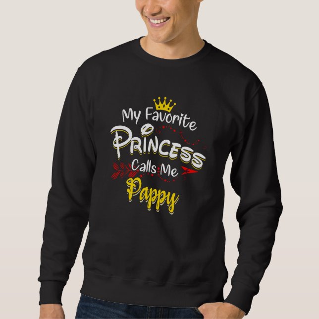 Moletom Minha Princesa Favorita Chama-Me de Papai (Frente)