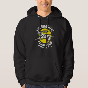 Moletom Minha Sombra Tem Quatro Pernas E German shepherd D