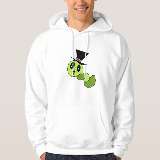Moletom Minhoca Fofa com Chapéu (Frente)
