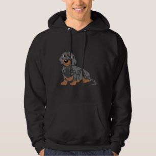 Moletom Miniature Dachshund Black Dapple