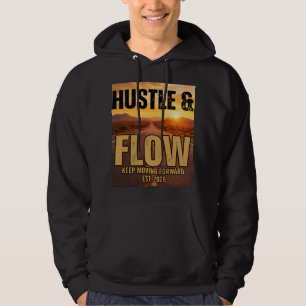 Moletom Minimal Streetwear Hustle and Flow – Unise