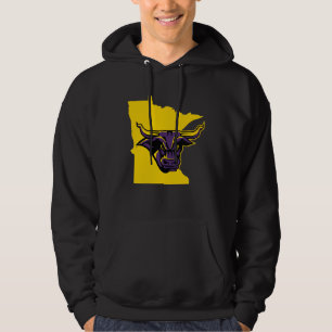 Moletom Minnesota State Mankato Mavericks Forma do Estado